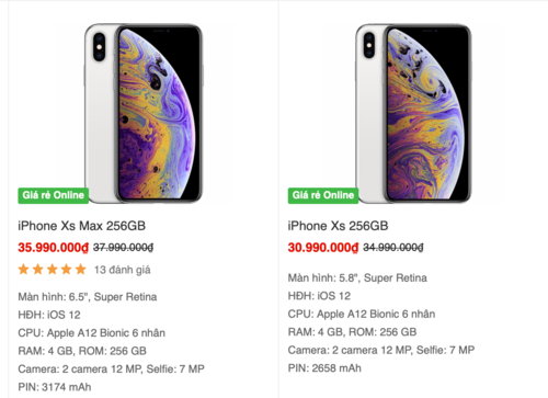 Giá iPhone giảm hàng triệu đồng trước Tết ảnh 1