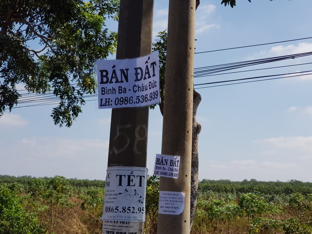 Giá đất tăng bất thường ở huyện Châu Đức, tỉnh Bà Rịa - Vũng Tàu ảnh 2