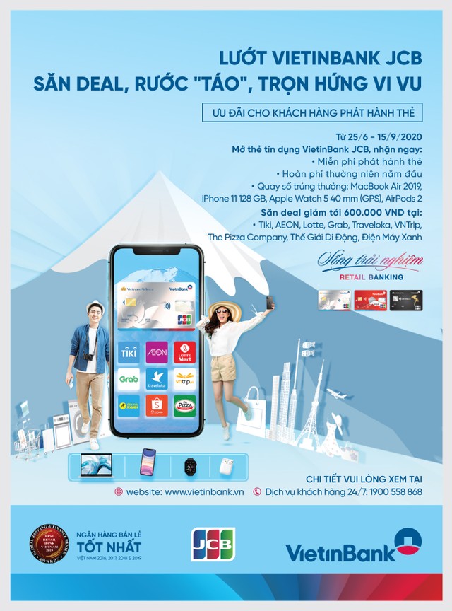 Lướt VietinBank JCB, săn deal rước “Táo” trọn hứng vi vu ảnh 1