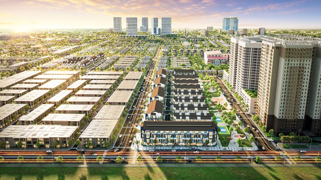 Phối cảnh tổng thể dự án Uni Complex.