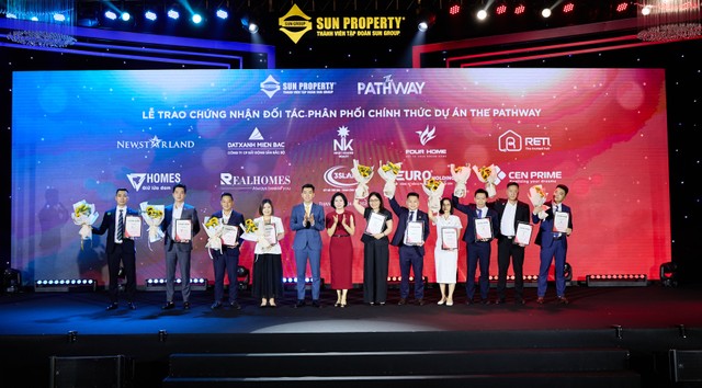 10 đại lý phân phối hàng đầu sẽ góp phần lan tỏa giá trị đầu tư bền vững của The Pathway đến với khách hàng.