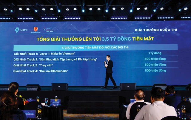 Giải thưởng giá trị rất lớn là một trong những đặc điểm nổi bật của VietChain Talents nhằm khẳng định vai trò và tầm quan trọng của nhân tài trong lĩnh vực blockchain.