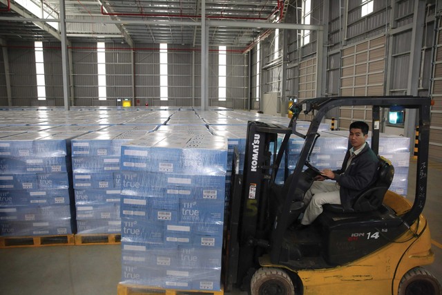 Tỷ lệ lấp đầy của phân khúc kho và xưởng xây sẵn duy trì sự ổn định trong quý II/2025. Ảnh: Dũng Minh. Tỷ lệ lấp đầy của phân khúc kho và xưởng xây sẵn duy trì sự ổn định trong quý II/2025. Ảnh: Dũng Minh.