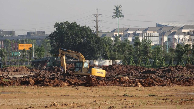 Đầu tư vào dự án bất động sản luôn cần nguồn vốn lớn. Ảnh: Dũng Minh.