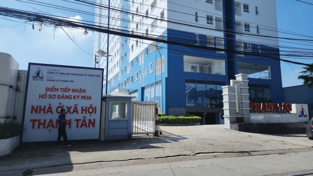 Dự án nhà ở xã hội Thạnh Tân tại Bình Dương cũ đã hoàn thiện và sẵn sàng bàn giao. Ảnh: Việt Dũng.