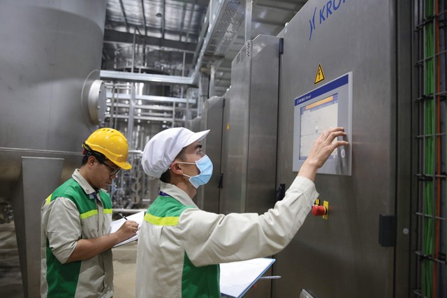 Khu công nghiệp tích cực thu hút ngành có hàm lượng công nghệ cao. Ảnh: Dũng Minh.