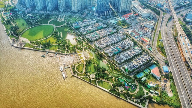 Nhiều khu đô thị khang trang, hiện đại được xây dựng làm thay đổi bộ mặt đô thị Việt Nam.