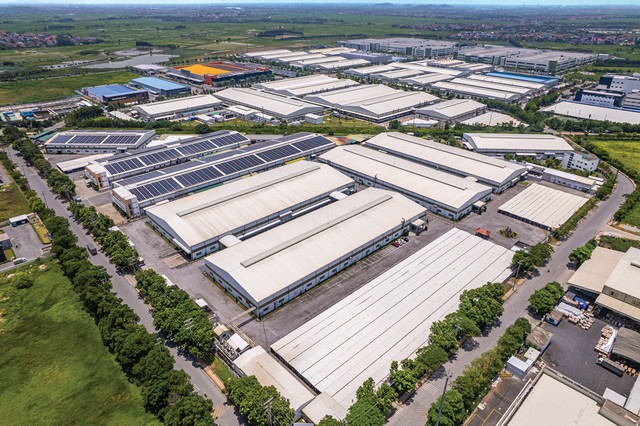 Bất động sản công nghiệp cũng nhận được sự quan tâm lớn từ nhà đầu tư. Ảnh: Dũng Minh. Bất động sản công nghiệp cũng nhận được sự quan tâm lớn từ nhà đầu tư. Ảnh: Dũng Minh.