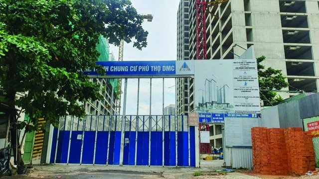 Dự án nhà ở xã hội 324 Lý Thường Kiệt. Ảnh: Lê Toàn.