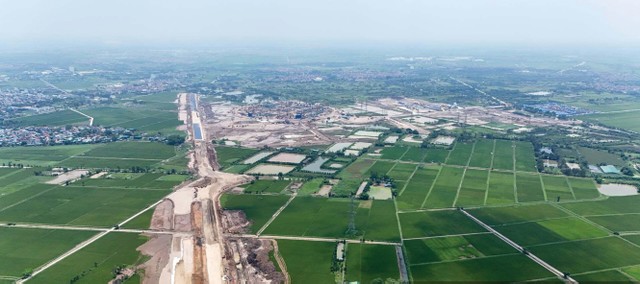 Dự án Khu đô thị thể thao Olympic Hà Nội, với điểm nhấn là sân vận động Vinfast, đang được gấp rút xây dựng. Ảnh: Dũng Minh, Dự án Khu đô thị thể thao Olympic Hà Nội, với điểm nhấn là sân vận động Vinfast, đang được gấp rút xây dựng. Ảnh: Dũng Minh,