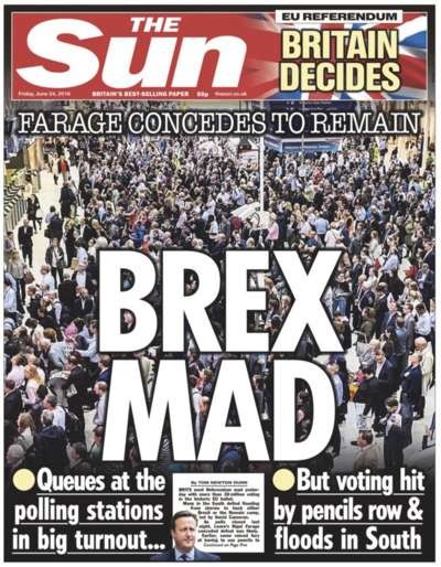 Kết quả kiểm phiếu Brexit: 51,9% người Anh chọn chia tay EU ảnh 9