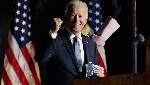 Ông Biden đang dẫn trước trong cuộc đua vị trí Tổng thống Mỹ