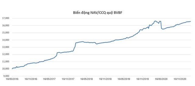 Biến động NAV/chứng chỉ quỹ