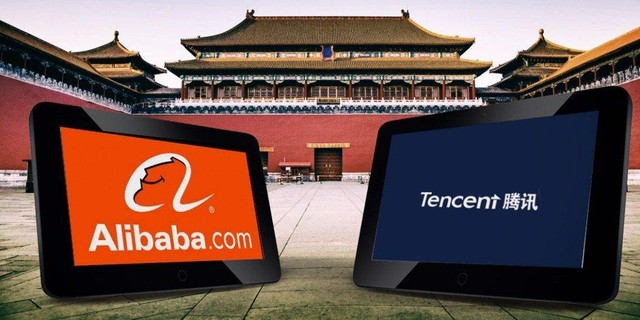 Alibaba và Tencent sở hữu hệ sinh thái đa dạng, vị trí thống lĩnh thị trường inernet Alibaba và Tencent sở hữu hệ sinh thái đa dạng, vị trí thống lĩnh thị trường inernet