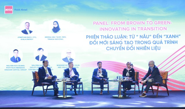 Phiên tham luận: “Từ "nâu" đến "xanh" - Đổi mới sáng tạo trong quá trình chuyển đổi nhiên liệu” Phiên tham luận: “Từ "nâu" đến "xanh" - Đổi mới sáng tạo trong quá trình chuyển đổi nhiên liệu”