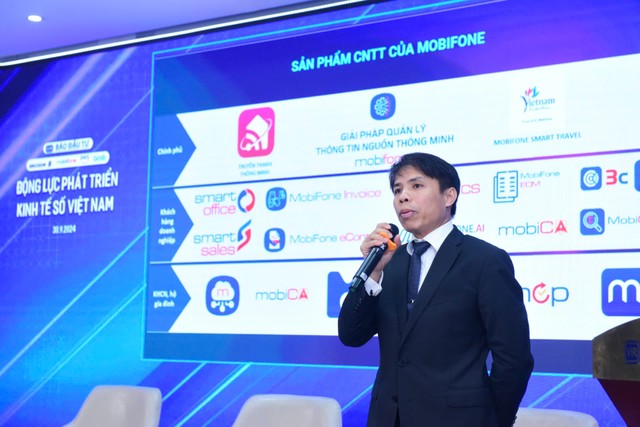 MobiFone đang cung cấp sản phẩm - dịch vụ số cho 20.000 khách hàng doanh nghiệp trong nước