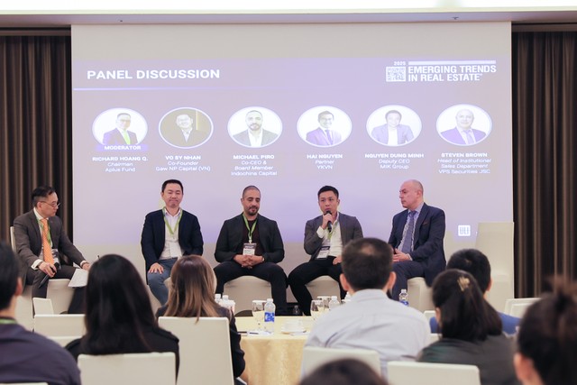 Ông Nguyễn Dũng Minh, Phó tổng giám đốc MIK Group chia sẻ tại sự kiện