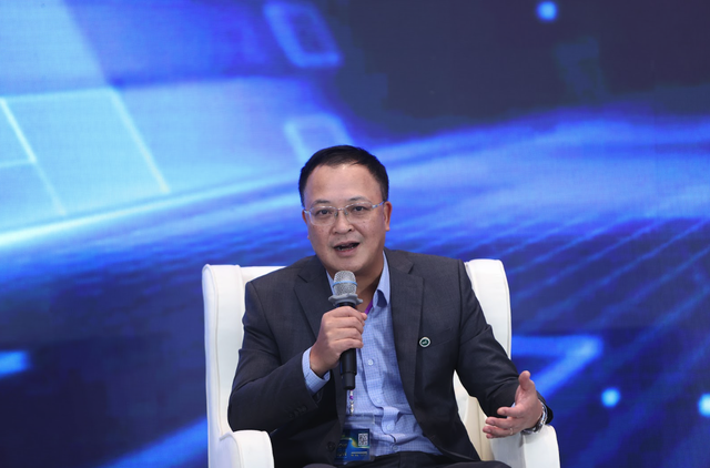 Ông Bùi Hoàng Hải, Phó Chủ tịch Ủy ban Chứng khoán Nhà nước chia sẻ tại sự kiện. Ảnh: Đức Thanh