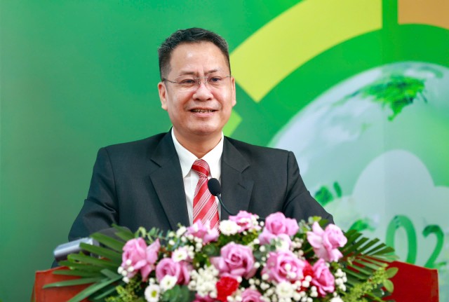 Ông Bùi Minh Giáp, Chuyên gia Kinh tế trưởng, Ngân hàng Phát triển Châu Á (ADB) tại Việt Nam phát biểu tại Hội thảo. Ảnh: Chí Cường