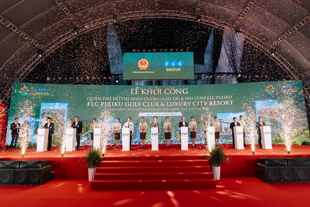 Lễ khởi công đại dự án nghỉ dưỡng của FLC tại Gia Lai Lễ khởi công đại dự án nghỉ dưỡng của FLC tại Gia Lai