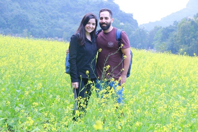 Vườn hoa cải rực vàng đẹp mê hồn khiến du khách nao lòng ở Thung Nham ảnh 17