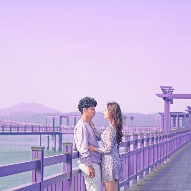 Khám phá hòn đảo “tím lịm tim“ ảnh 2