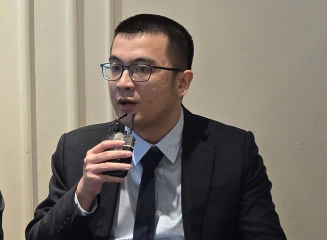 Ông Dương Đức Hiếu, CFA, Giám đốc, Chuyên gia Phân tích Cao cấp, VIS Rating chia sẻ tại Tọa đàm