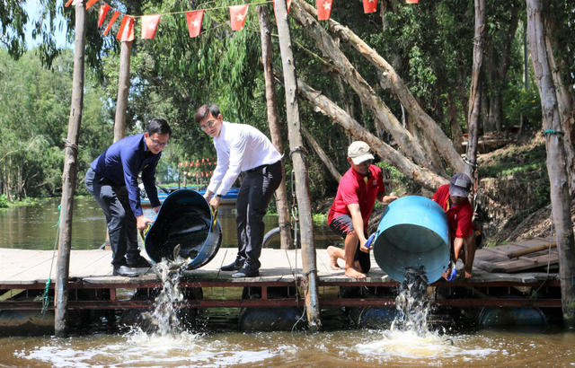 Nuôi cá trong rừng ảnh 1