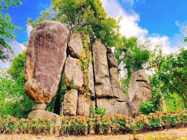 Bàn tay Phật hóa thạch.