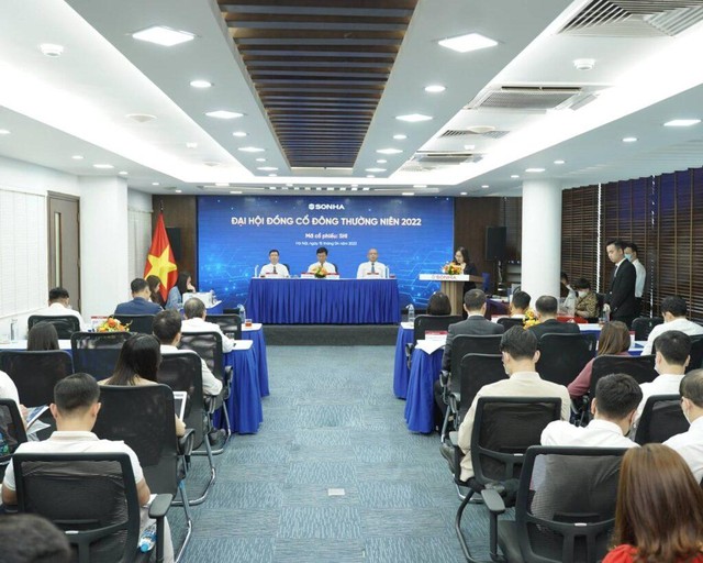 Cổ đông đặc biệt quan tâm đến dự án bất động sản KCN Tam Dương (Vĩnh Phúc) và khả năng đóng góp vào doanh thu năm nay của Sơn Hà.