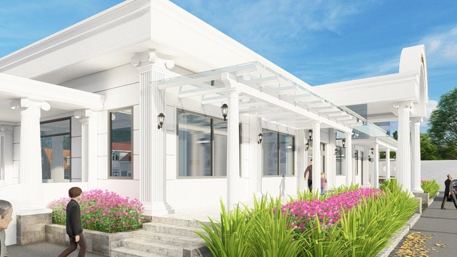 Lung linh một góc tại Sao Mai Center.