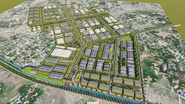 Phối cảnh dự án KCN SHI IP Tam Dương.