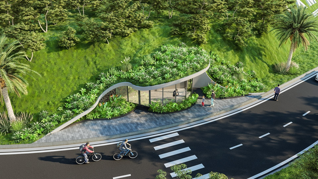 Cung đường xanh Resort.