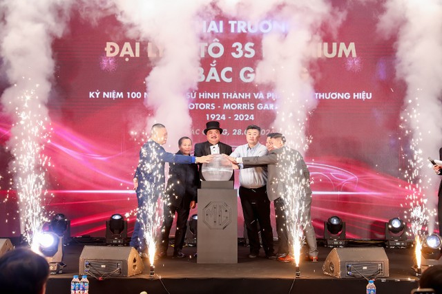 MG Bắc Giang chính thức đi vào hoạt động đạt tiêu chuẩn toàn cầu đại lý 3S Premium.