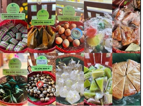 Topping đại tiệc buffet.