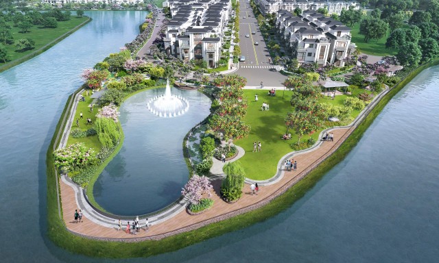 Gladia by the Waters là dự án tiên phong tại Việt Nam đạt chứng nhận Đô thị Xanh BCA Green Mark for Districts (Provisional) do Cục Quản lý &amp; Xây dựng Singapore cấp.