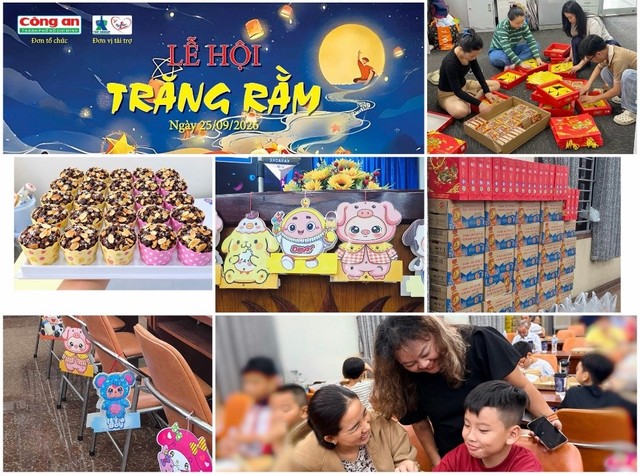 Những phần quà được các cô chú chăm chút để mang lại niềm vui cho các con. Những phần quà được các cô chú chăm chút để mang lại niềm vui cho các con.