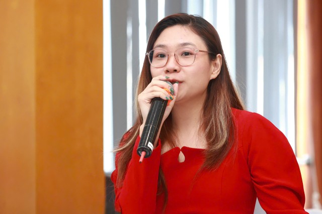 Bà Nguyễn Thị Lan Hương, Fourder ESGTech. Ảnh Chí Cường. Bà Nguyễn Thị Lan Hương, Fourder ESGTech. Ảnh Chí Cường.