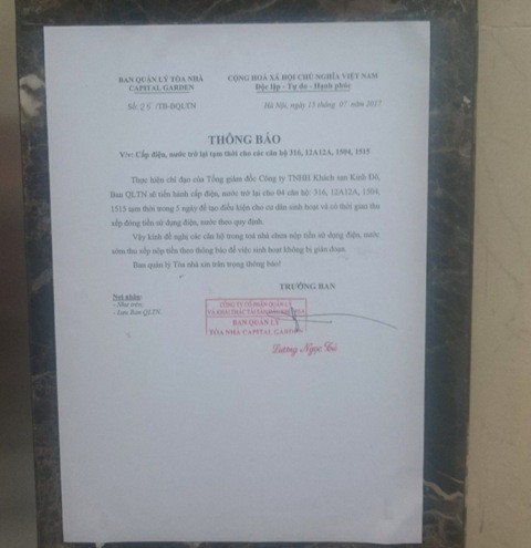 “Xé rào” vi phạm kiểu Kinh Đô TCI ảnh 1