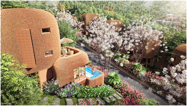 Biệt thự Nhà tổ chim độc đáo hòa cùng vẻ đẹp thiên nhiên