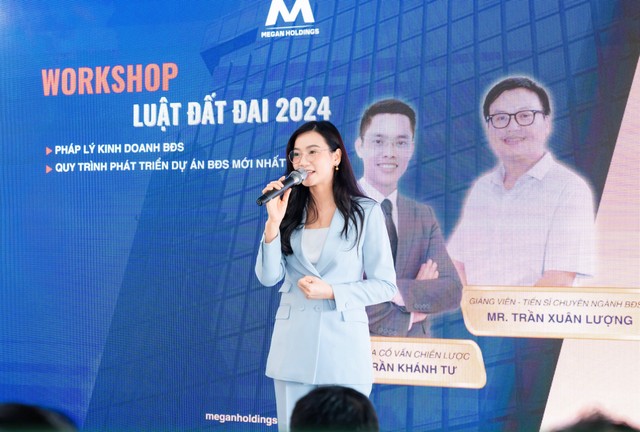 Bà Lương Giang, Tổng giám đốc Megan Holdings