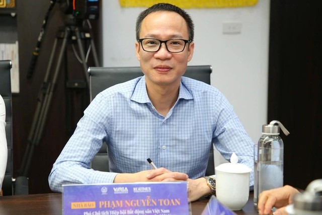 Ông Phạm Nguyễn Toan - Phó Chủ tịch Hiệp hội bất động sản Việt Nam (VNREA), Tổng biên tập Reatimes