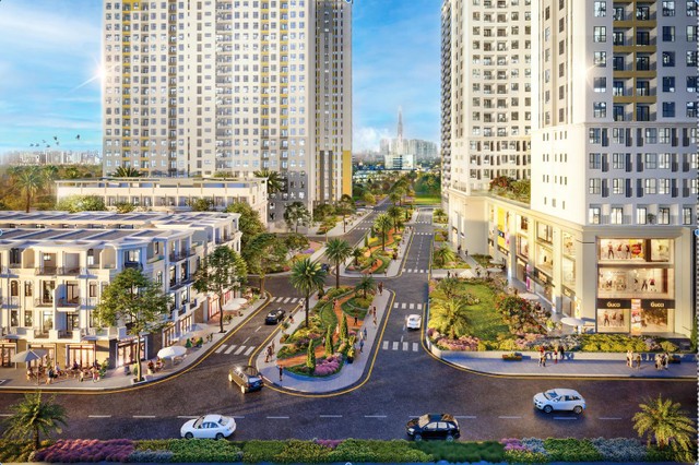 Bcons City chú trọng đầu tư mảng xanh và hệ thống tiện ích hiện đại, đẳng cấp.
