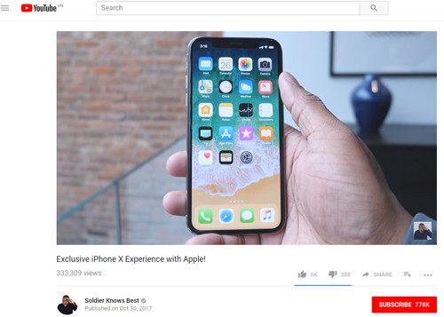 Cách truyền thông lạ cho iPhone X của Apple ảnh 1