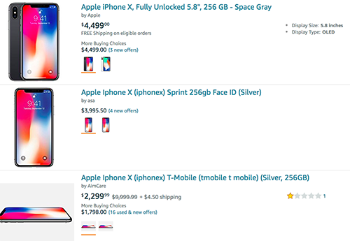 iPhone X giá gần 500 triệu đồng trên eBay ảnh 2