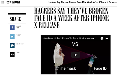 Báo quốc tế nghi ngờ Bkav đánh lừa được Face ID trên iPhone X ảnh 1