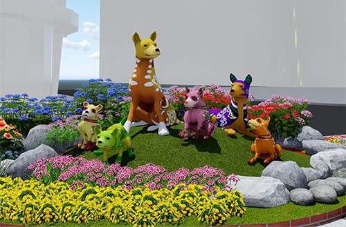 TP HCM công bố linh vật đường hoa Nguyễn Huệ 2018 ảnh 1