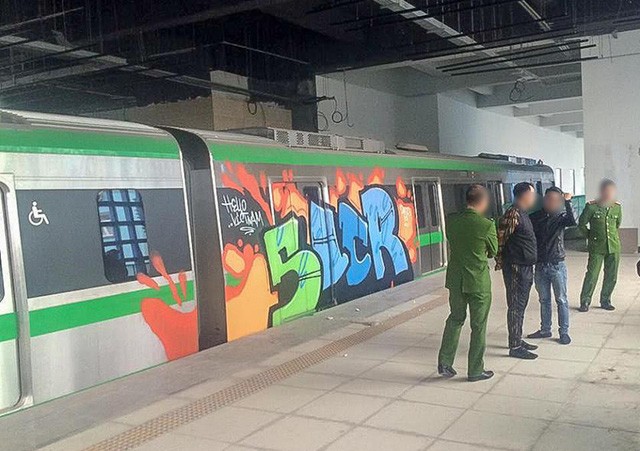 Tàu Cát Linh - Hà Đông bị vẽ trộm: Có dấu hiệu phá hoại tài sản ảnh 1