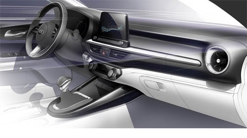 Kia Forte thế hệ mới dáng hầm hố lộ diện trước giờ ra mắt ảnh 2