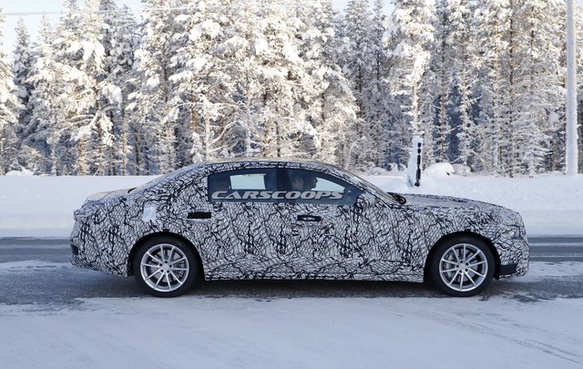 Mercedes S-class 2020 lộ diện trên đường thử ảnh 1